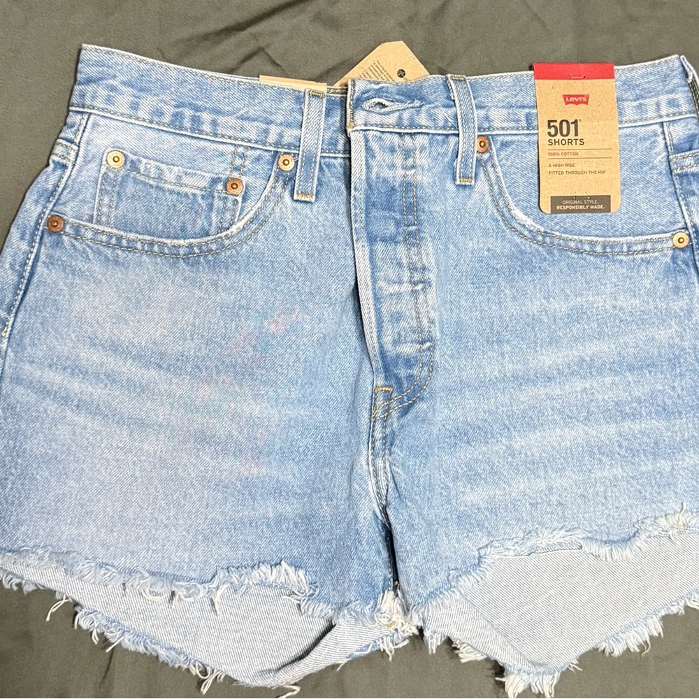 Levi's Women's Classic Blue Jean Shorts